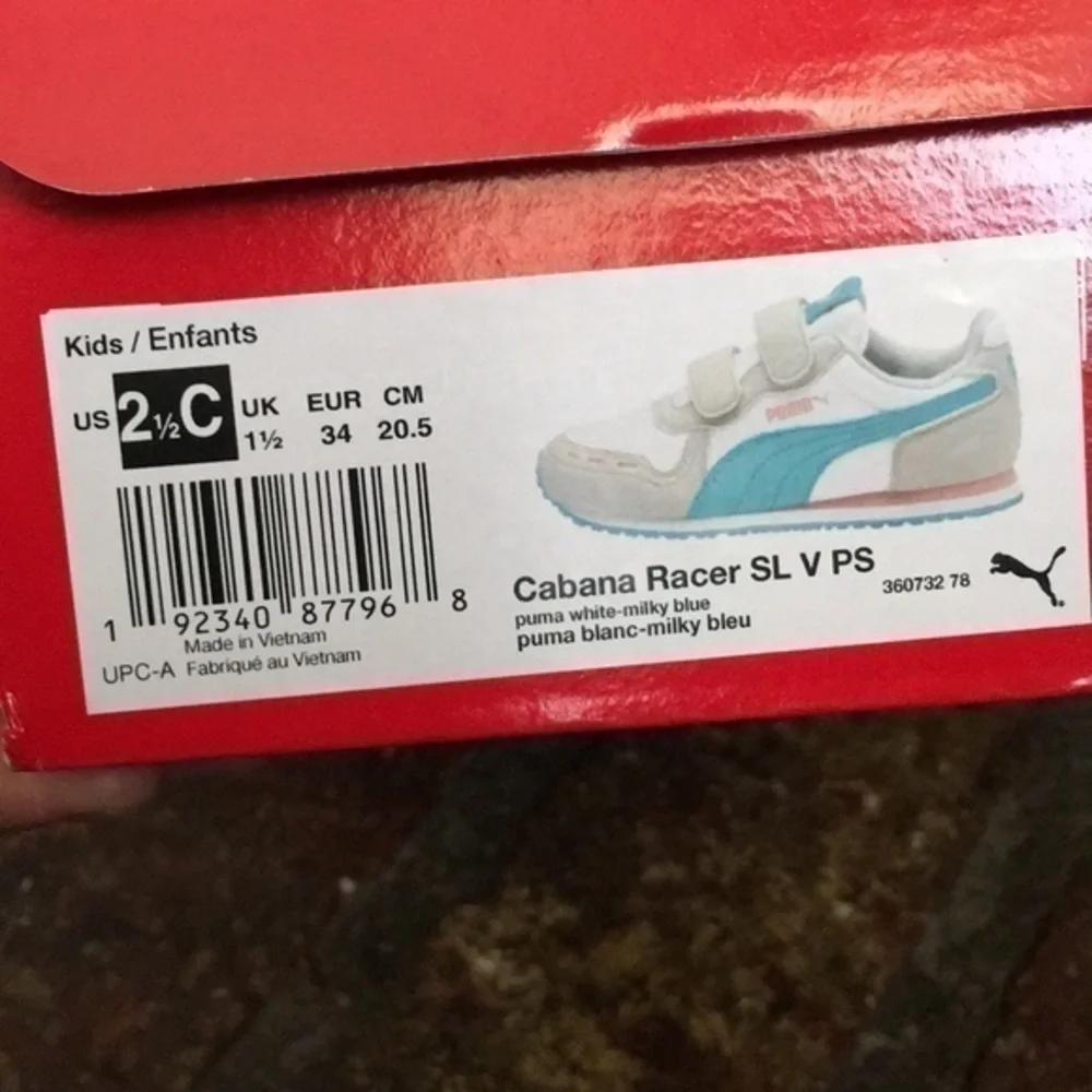 Puma cabana Racer sL v ps size 2.5C - Picture 6 of 8